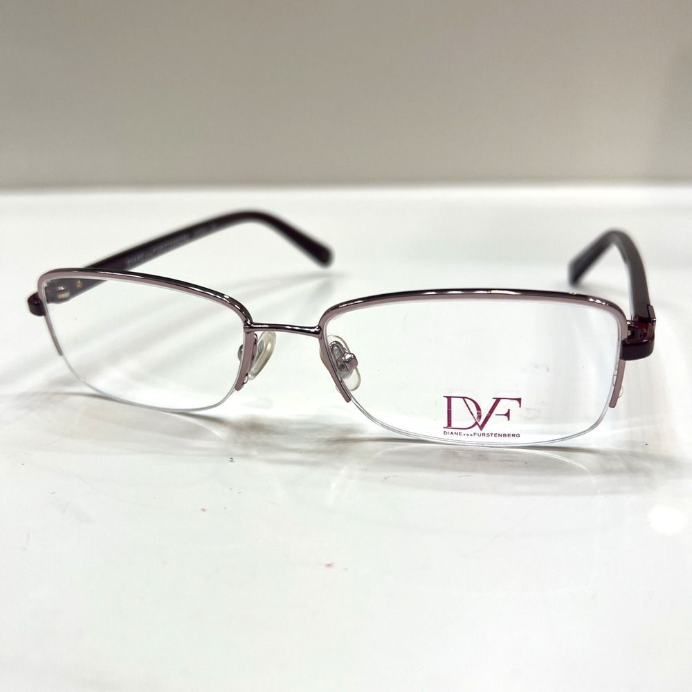 NEW Diane von Furstenberg DVF 8035 664 Glossy Bronze Eyeglass Frames 53-16-135